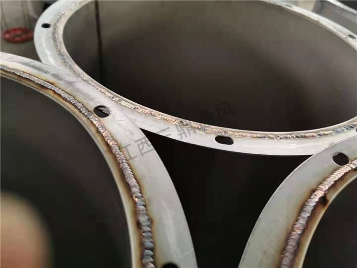 不銹鋼圓形滿焊風管